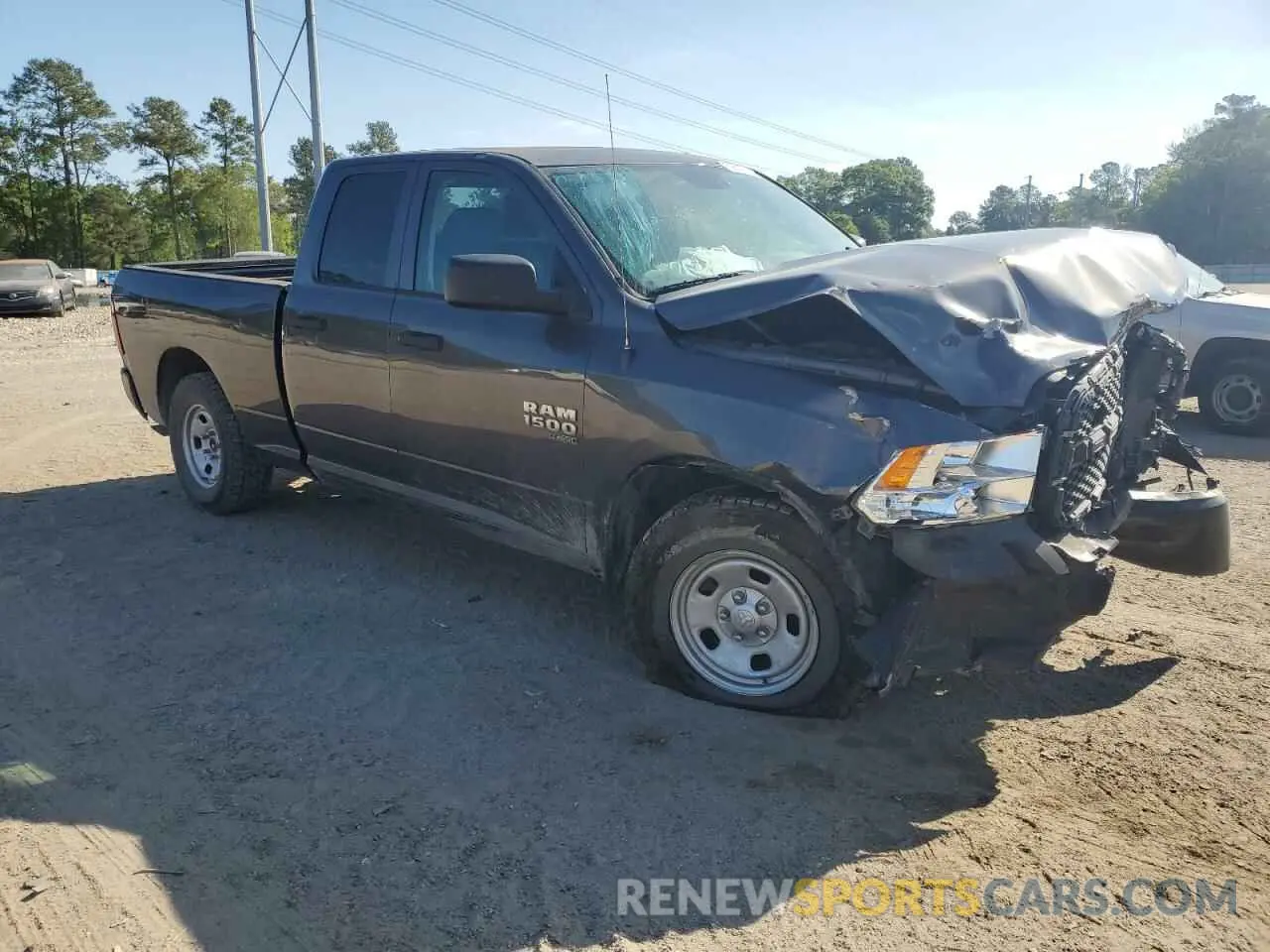4 fotografías del automóvil dañado 1C6RR6FG3KS642814 RAM 1500 2019