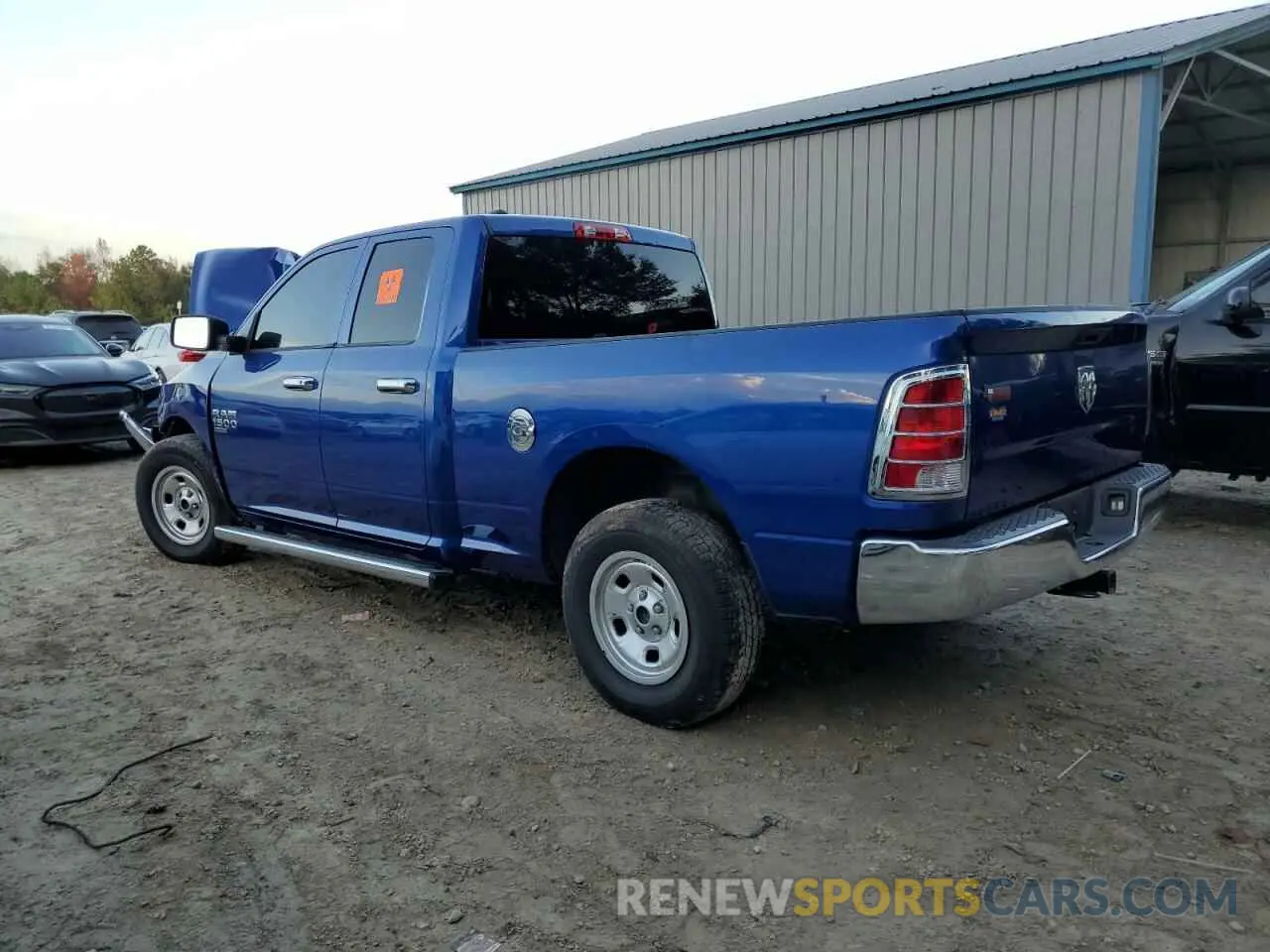 2 fotografías del automóvil dañado 1C6RR6FG4KS604590 RAM 1500 2019