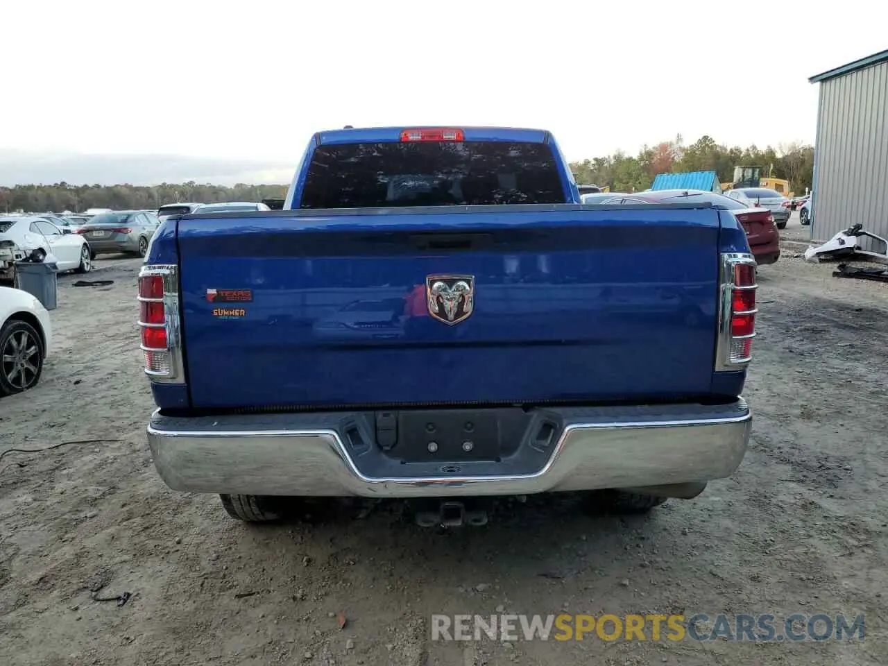 6 fotografías del automóvil dañado 1C6RR6FG4KS604590 RAM 1500 2019
