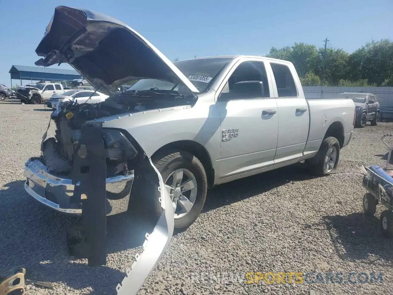 1 fotografías del automóvil dañado 1C6RR6FG6KS516074 RAM 1500 2019