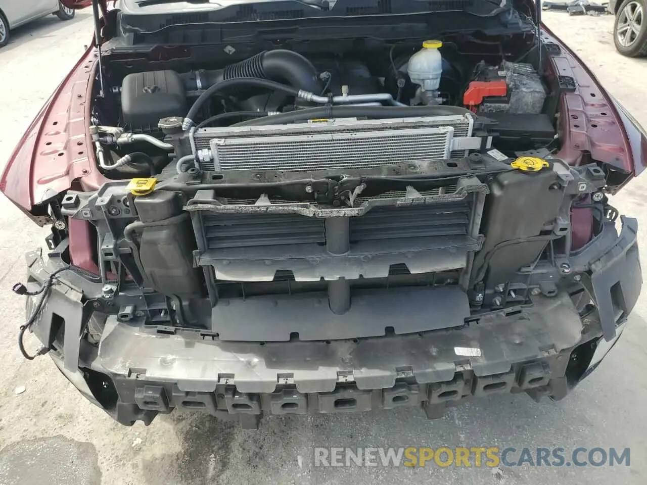 11 fotografías del automóvil dañado 1C6RR6FT0KS500546 RAM 1500 2019