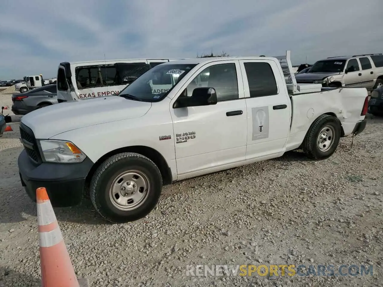 1 fotografías del automóvil dañado 1C6RR6FT0KS742060 RAM 1500 2019