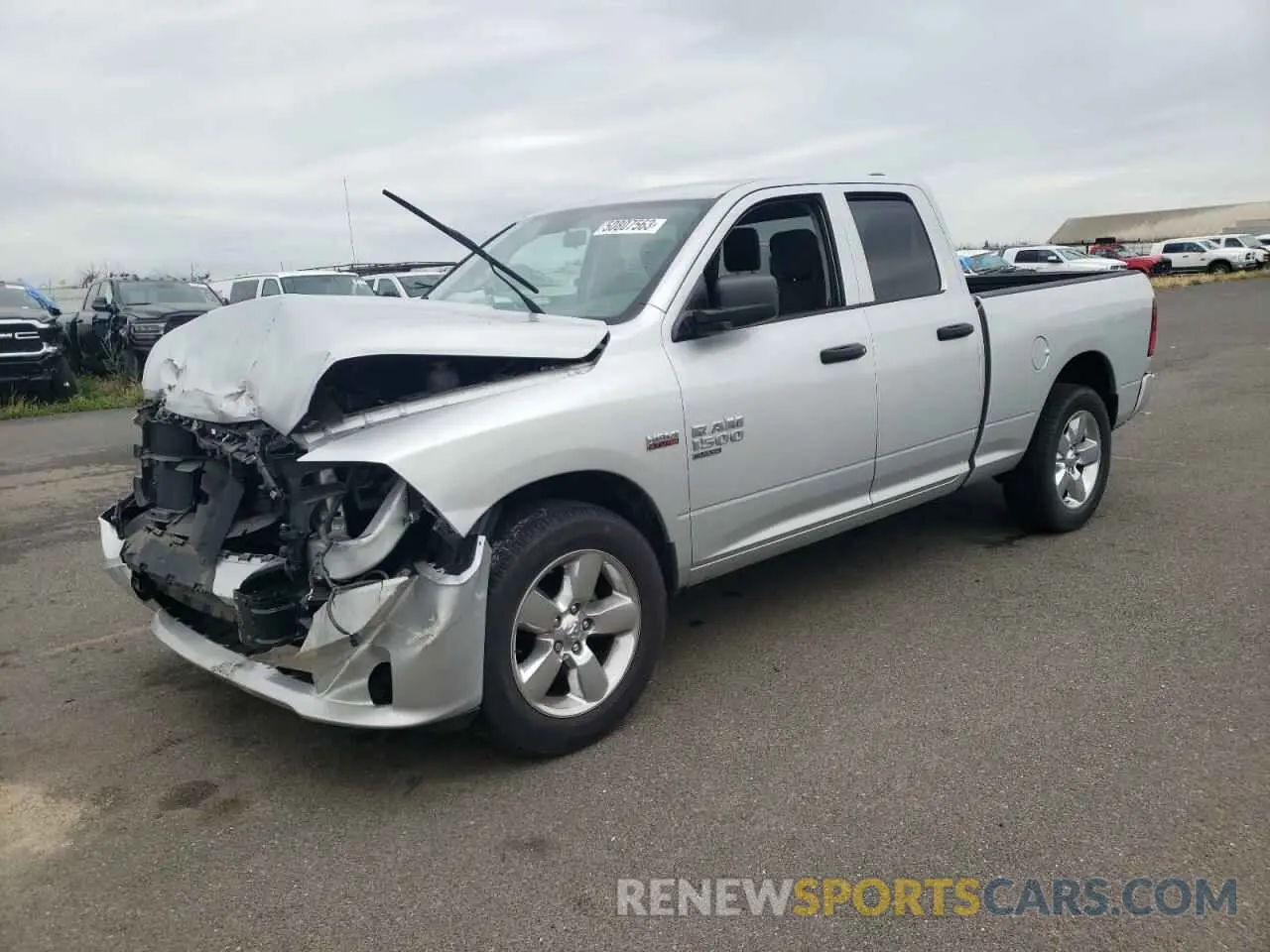 1 fotografías del automóvil dañado 1C6RR6FT3KS546291 RAM 1500 2019