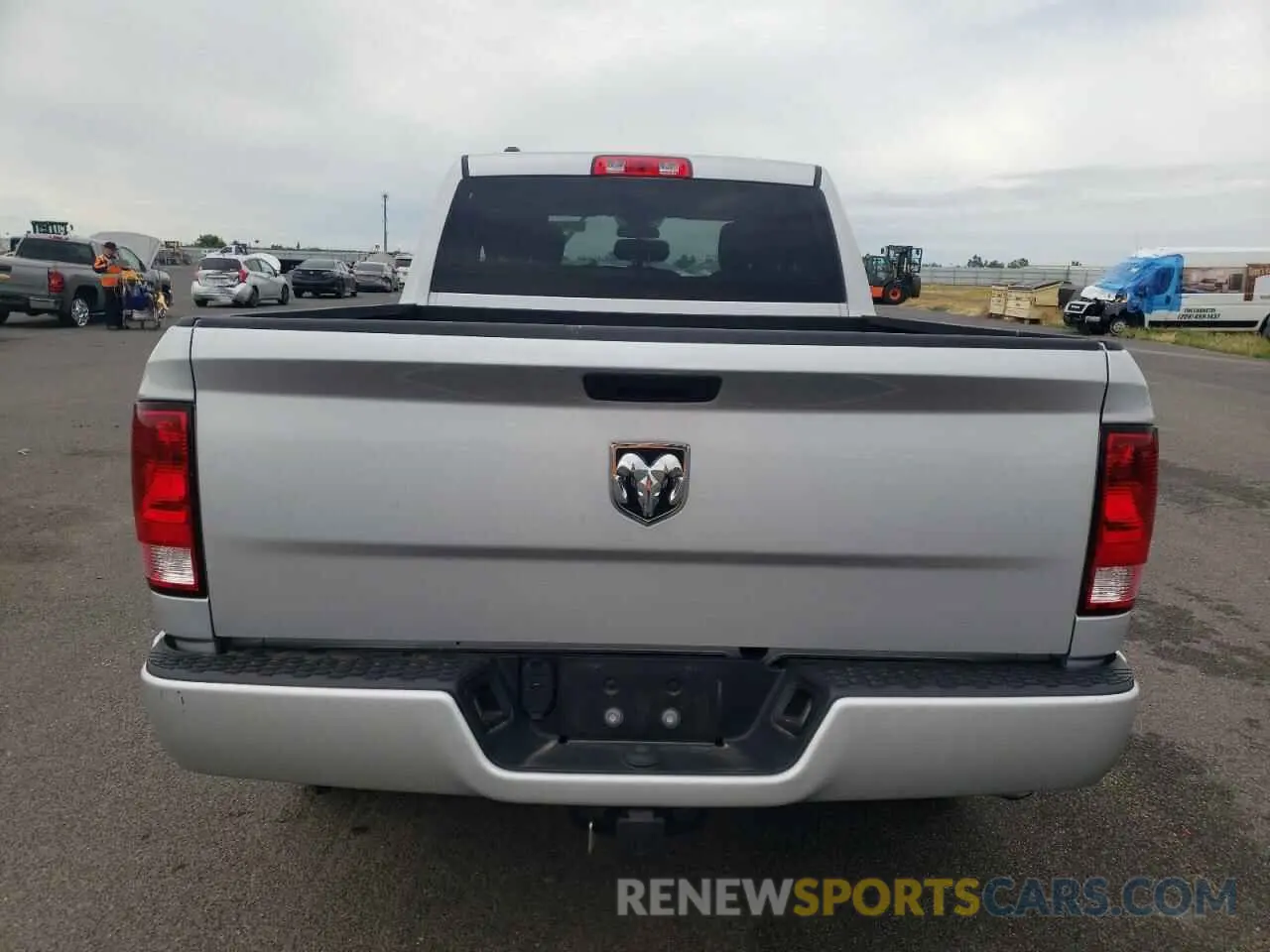 6 fotografías del automóvil dañado 1C6RR6FT3KS546291 RAM 1500 2019