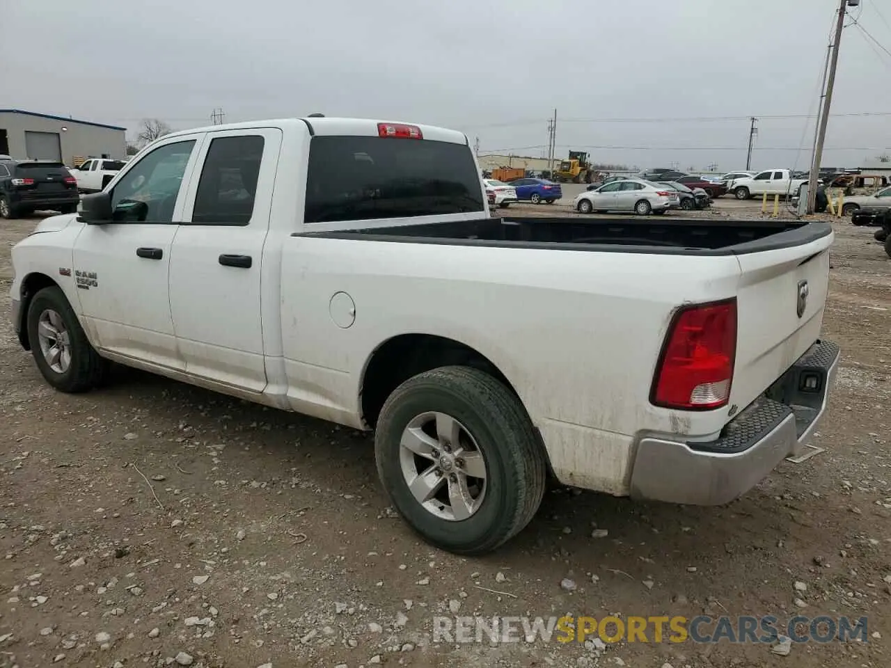2 fotografías del automóvil dañado 1C6RR6FT4KS592454 RAM 1500 2019