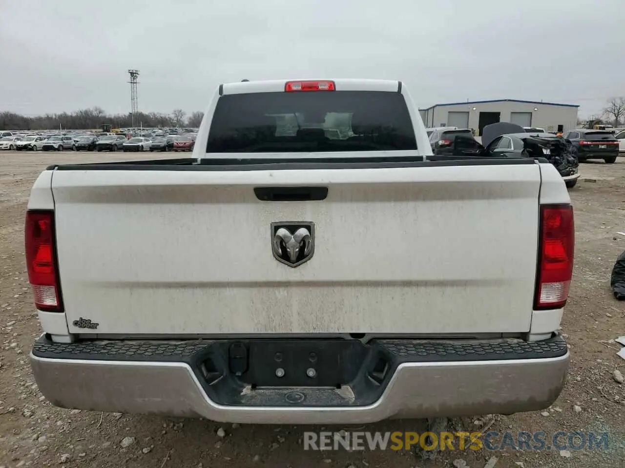 6 fotografías del automóvil dañado 1C6RR6FT4KS592454 RAM 1500 2019