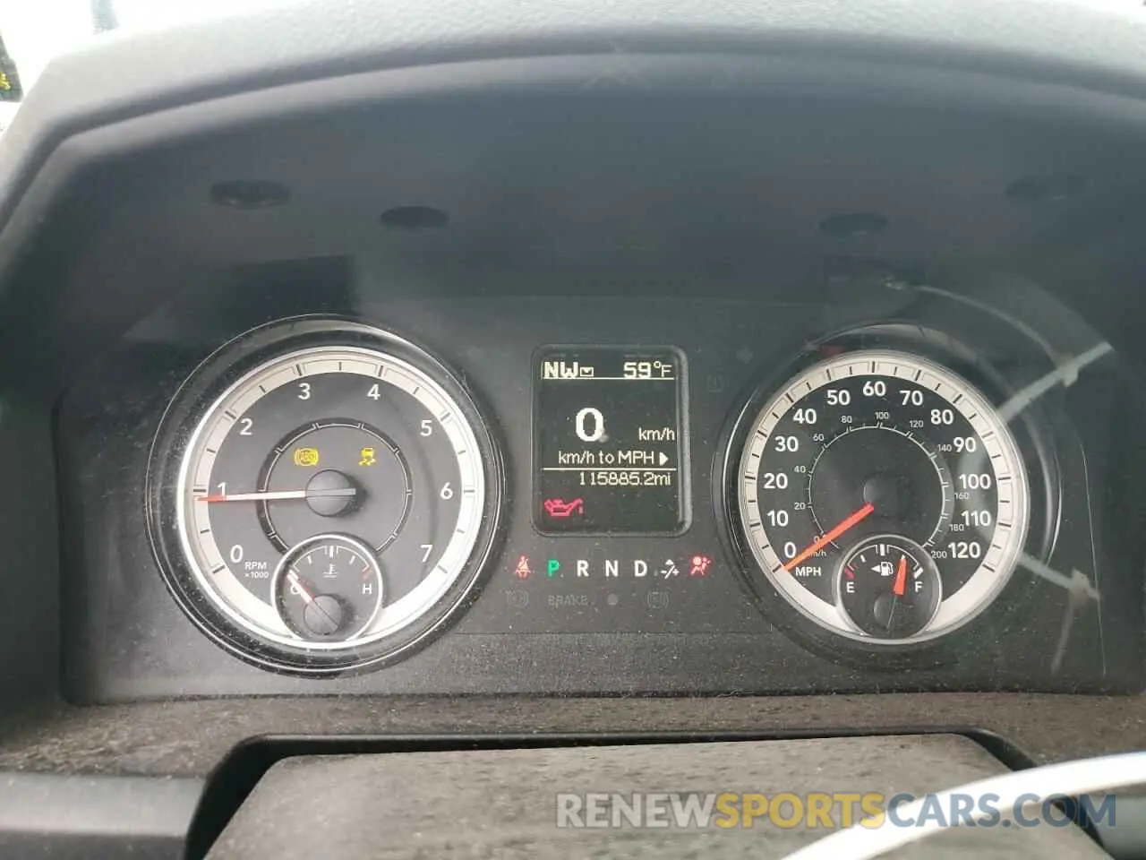 9 fotografías del automóvil dañado 1C6RR6FT4KS592454 RAM 1500 2019