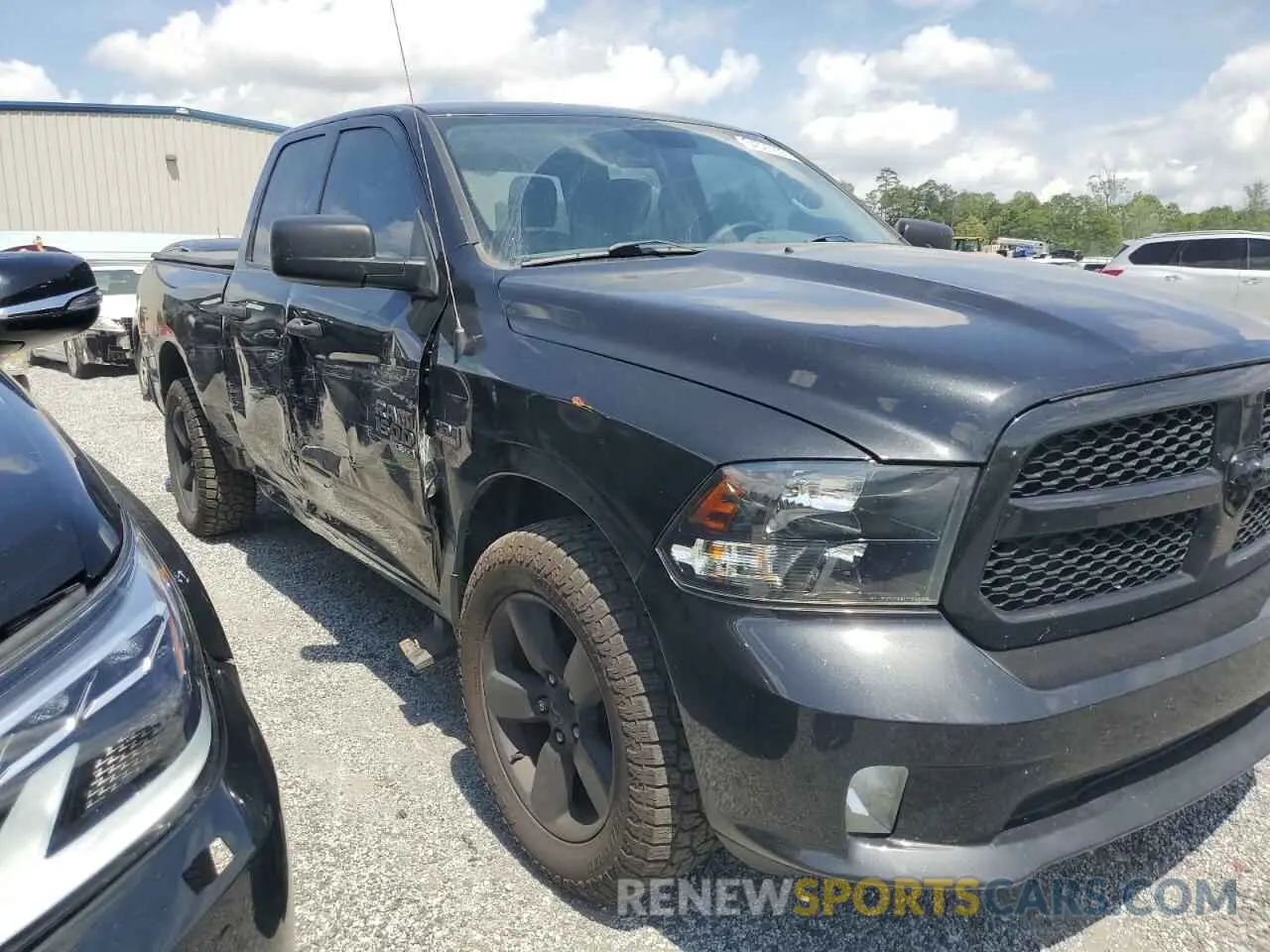 4 fotografías del automóvil dañado 1C6RR6FT6KS552375 RAM 1500 2019