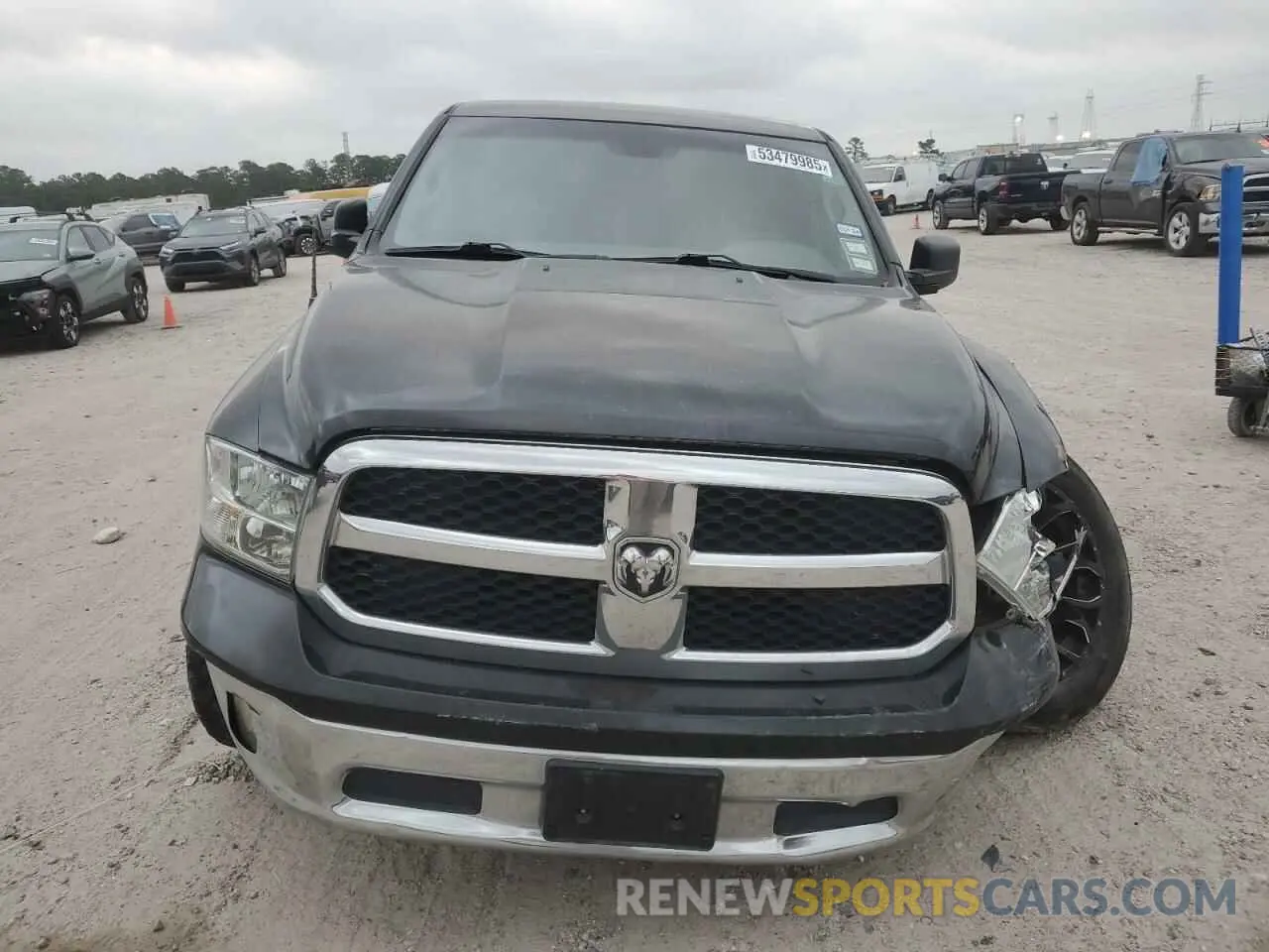 5 fotografías del automóvil dañado 1C6RR6FT9KS540396 RAM 1500 2019