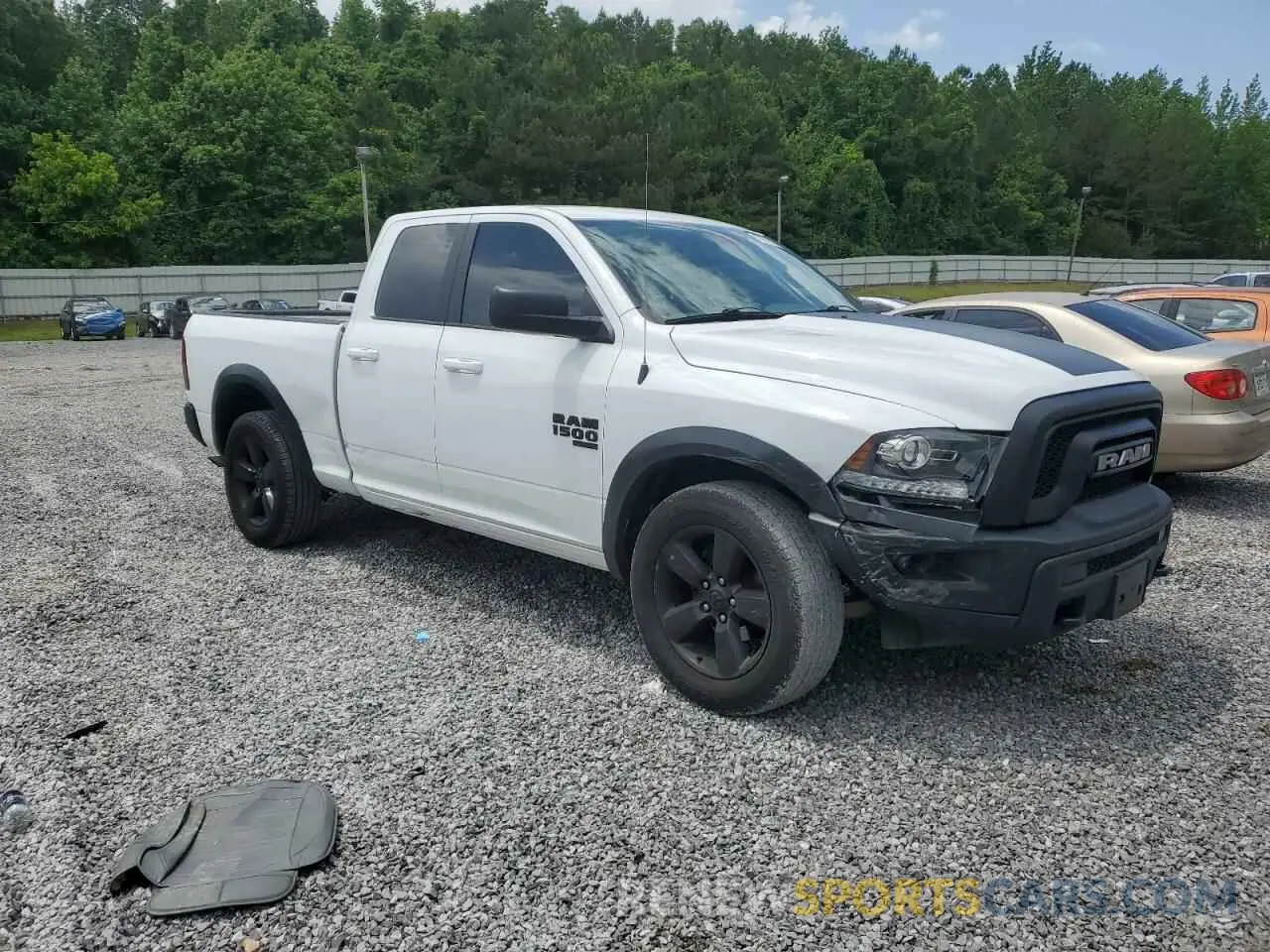 4 fotografías del automóvil dañado 1C6RR6GG7KS616523 RAM 1500 2019