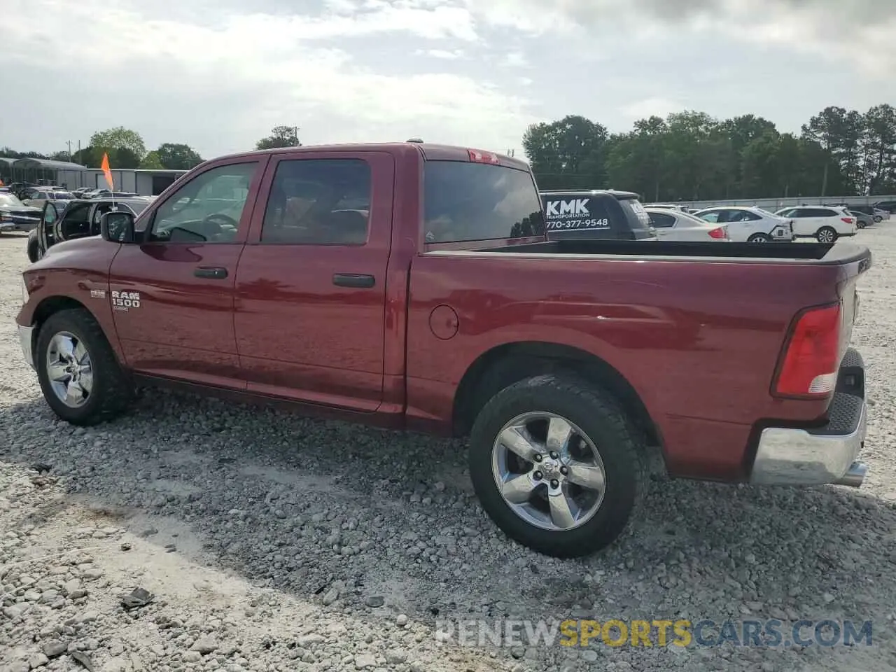 2 fotografías del automóvil dañado 1C6RR6KT8KS750560 RAM 1500 2019