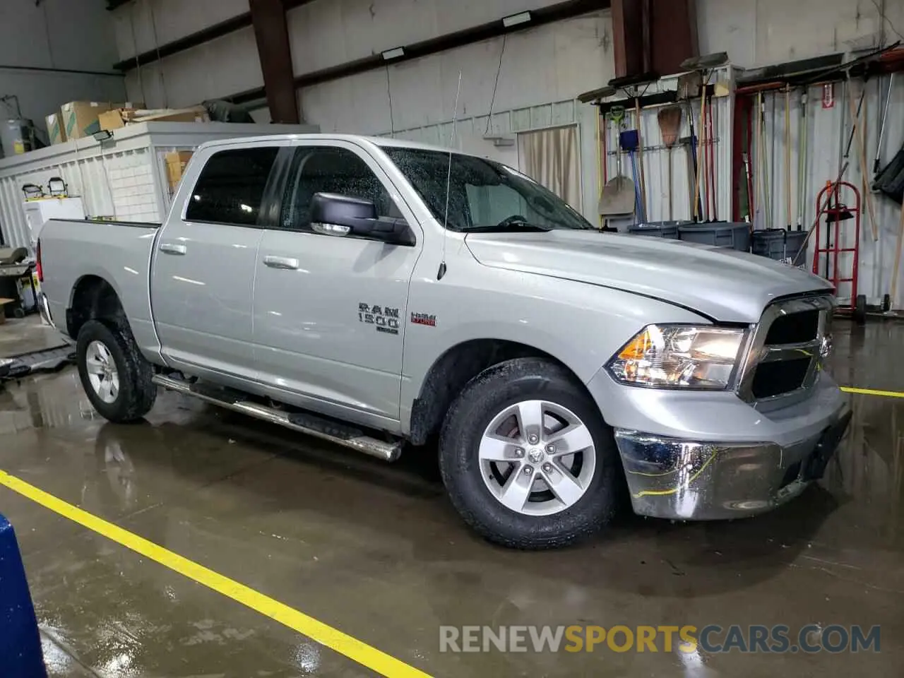 4 fotografías del automóvil dañado 1C6RR6LT0KS549041 RAM 1500 2019
