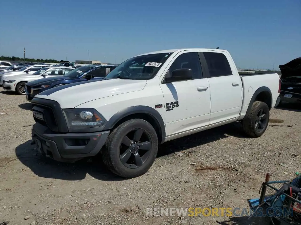 1 fotografías del automóvil dañado 1C6RR6LT3KS673157 RAM 1500 2019