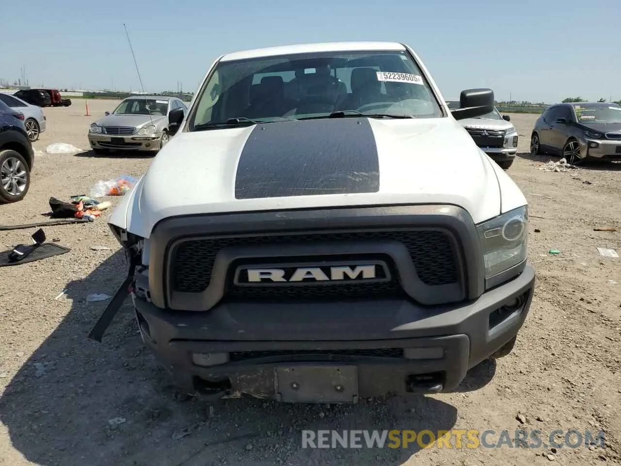 5 fotografías del automóvil dañado 1C6RR6LT3KS673157 RAM 1500 2019