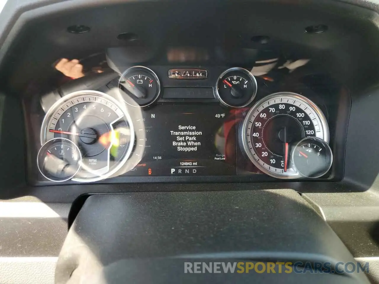 9 fotografías del automóvil dañado 1C6RR6LT3KS673157 RAM 1500 2019