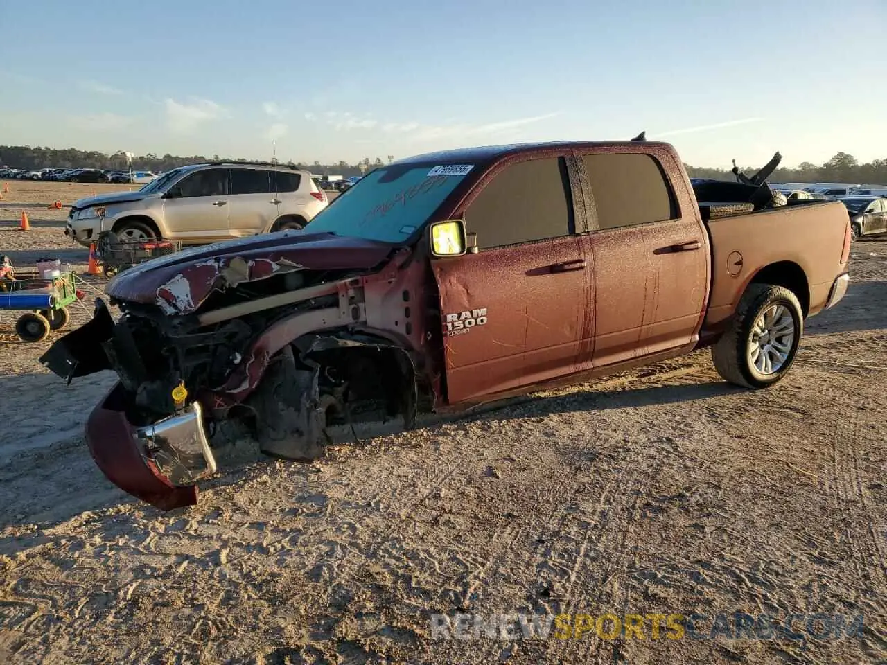 1 fotografías del automóvil dañado 1C6RR6LT4KS573777 RAM 1500 2019