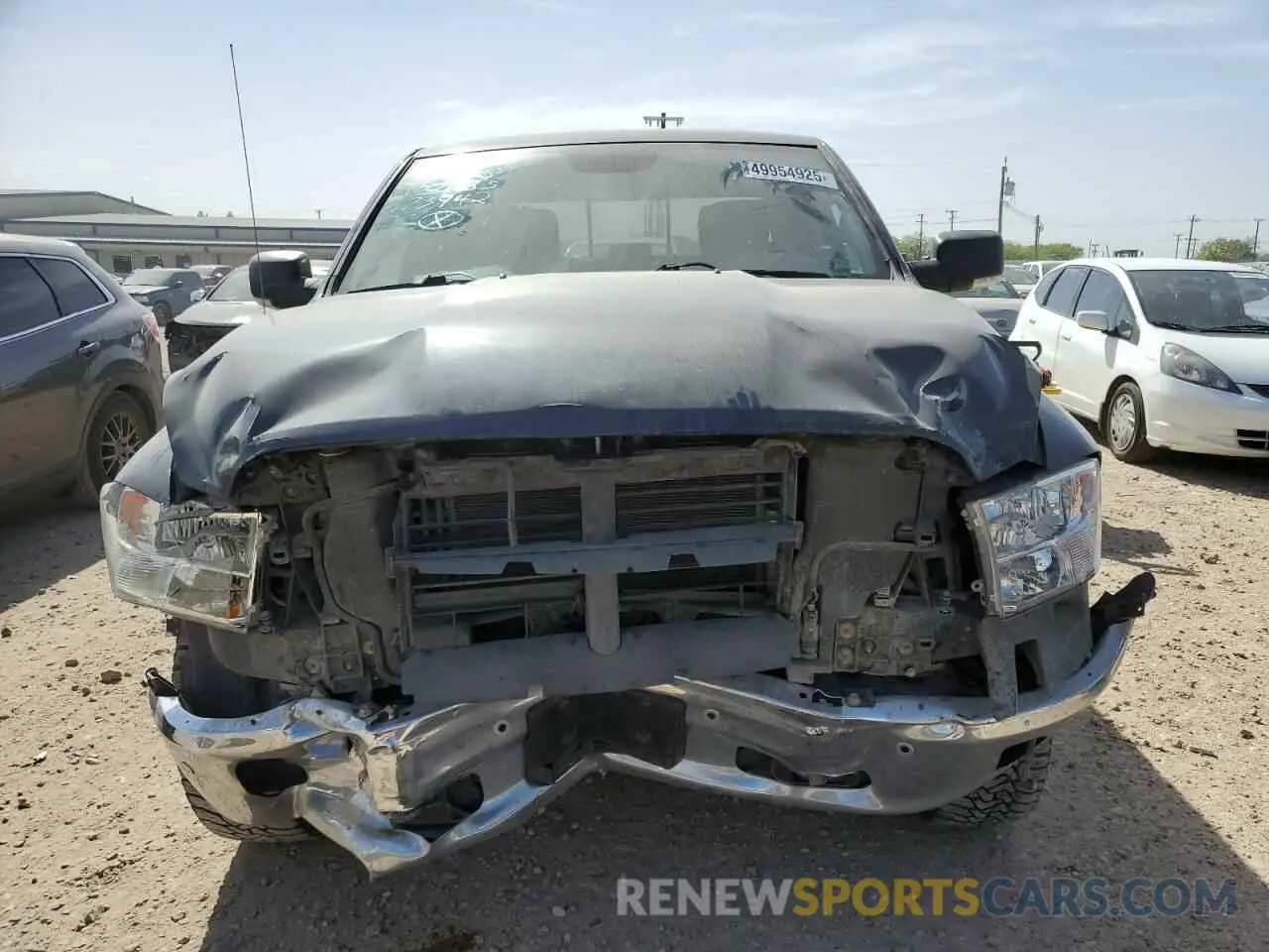 5 fotografías del automóvil dañado 1C6RR6LT4KS573942 RAM 1500 2019