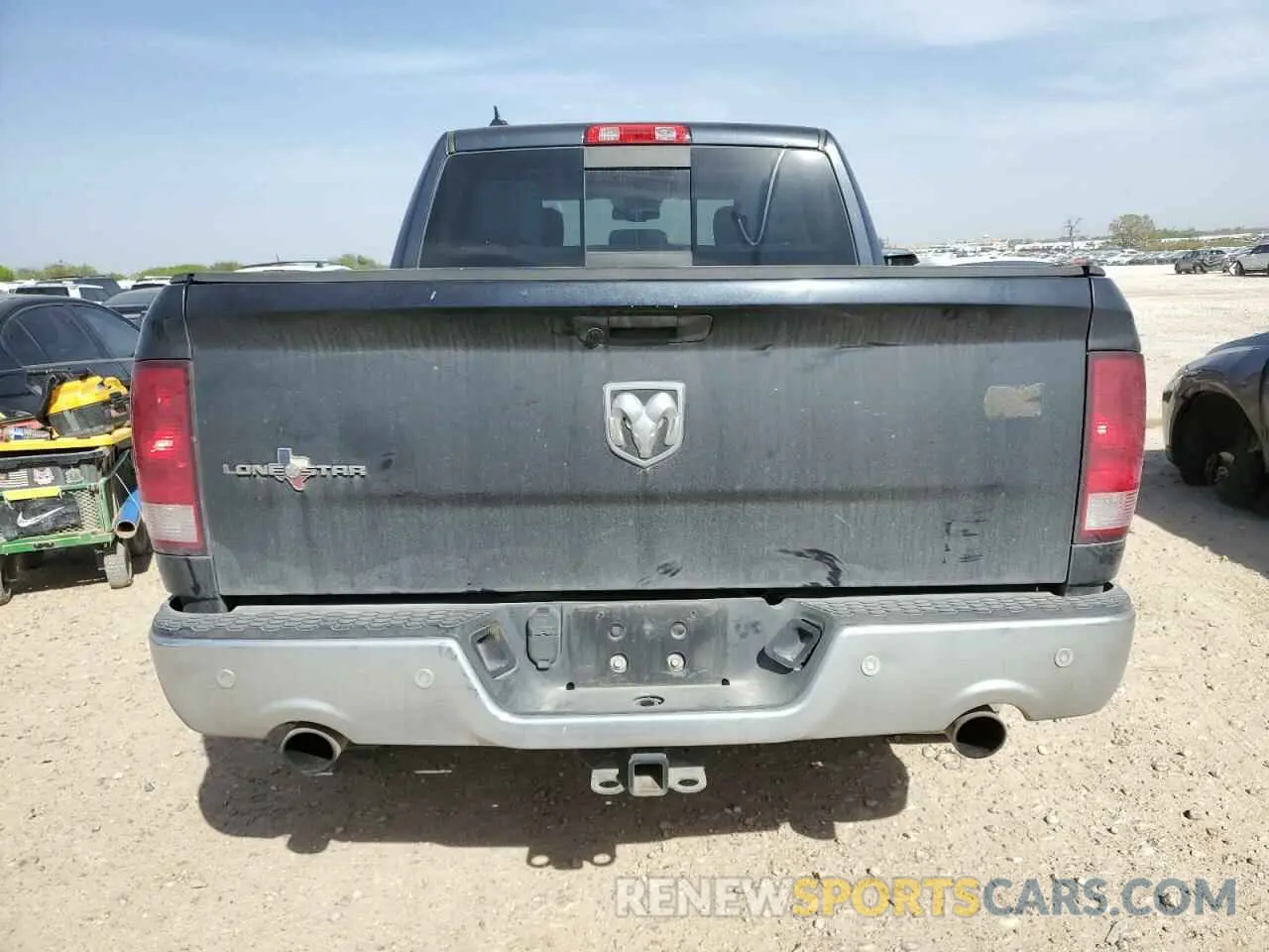 6 fotografías del automóvil dañado 1C6RR6LT4KS573942 RAM 1500 2019