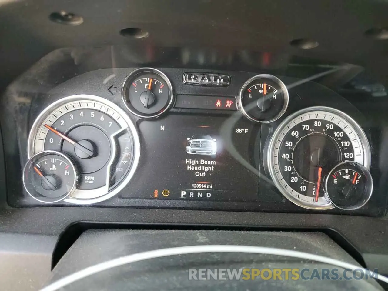 9 fotografías del automóvil dañado 1C6RR6LT4KS573942 RAM 1500 2019
