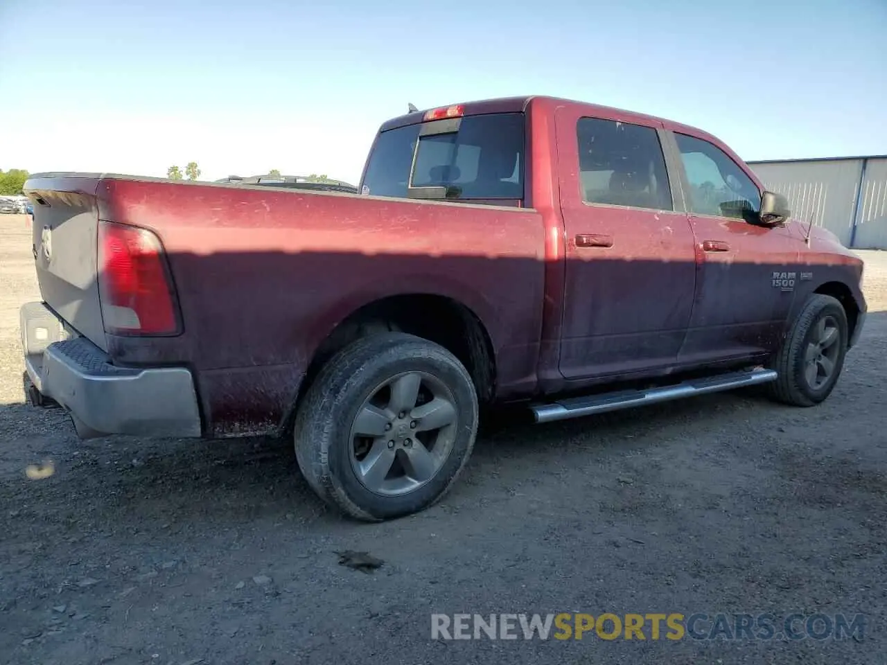 3 fotografías del automóvil dañado 1C6RR6LT7KS539462 RAM 1500 2019
