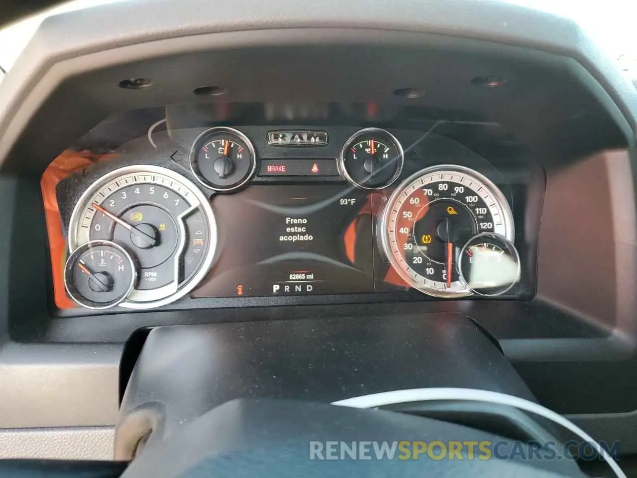 9 fotografías del automóvil dañado 1C6RR6LT8KS573328 RAM 1500 2019
