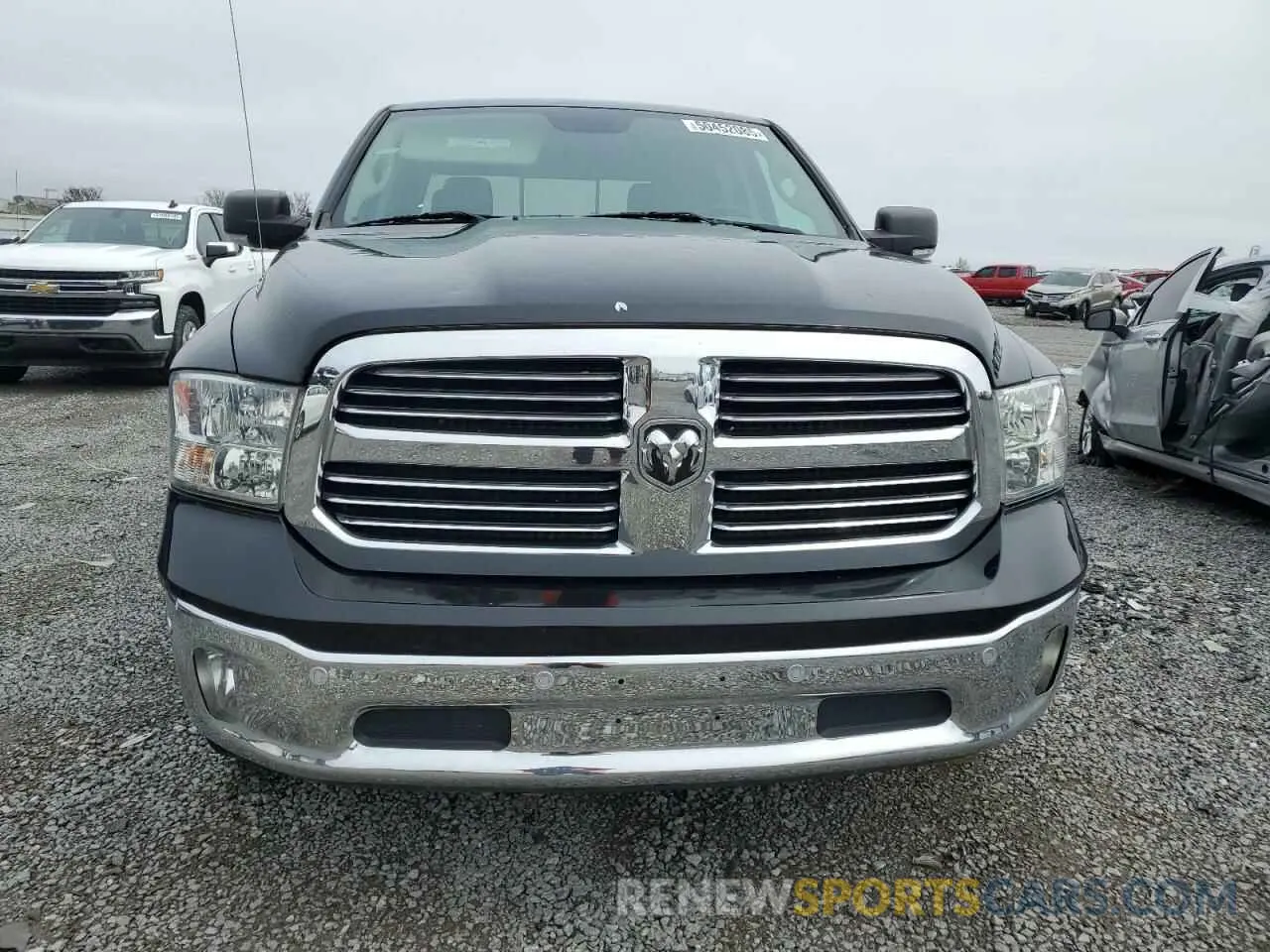 5 fotografías del automóvil dañado 1C6RR6LT9KS539205 RAM 1500 2019