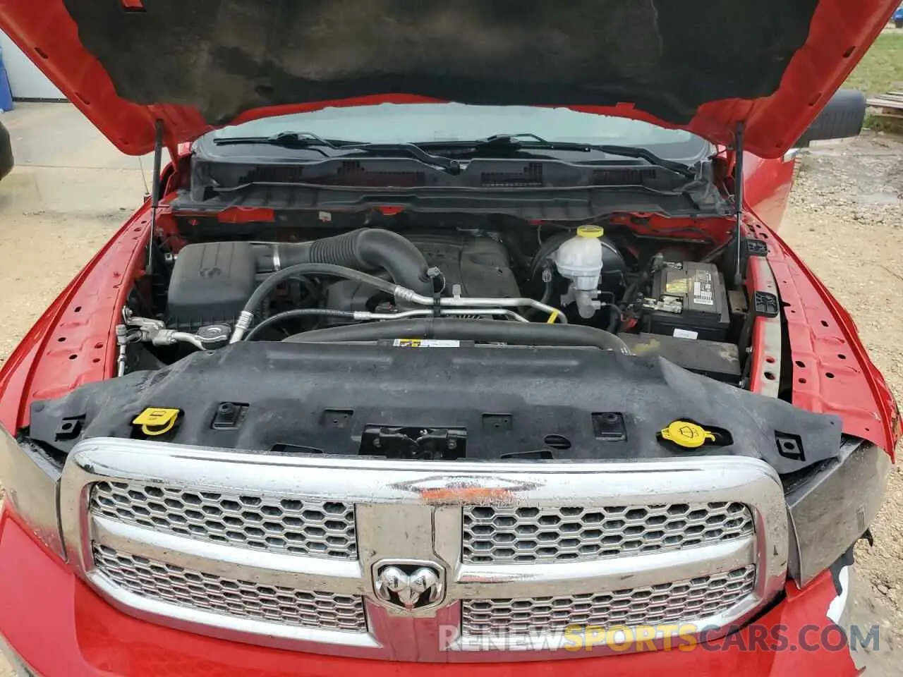 11 fotografías del automóvil dañado 1C6RR6LT9KS549054 RAM 1500 2019