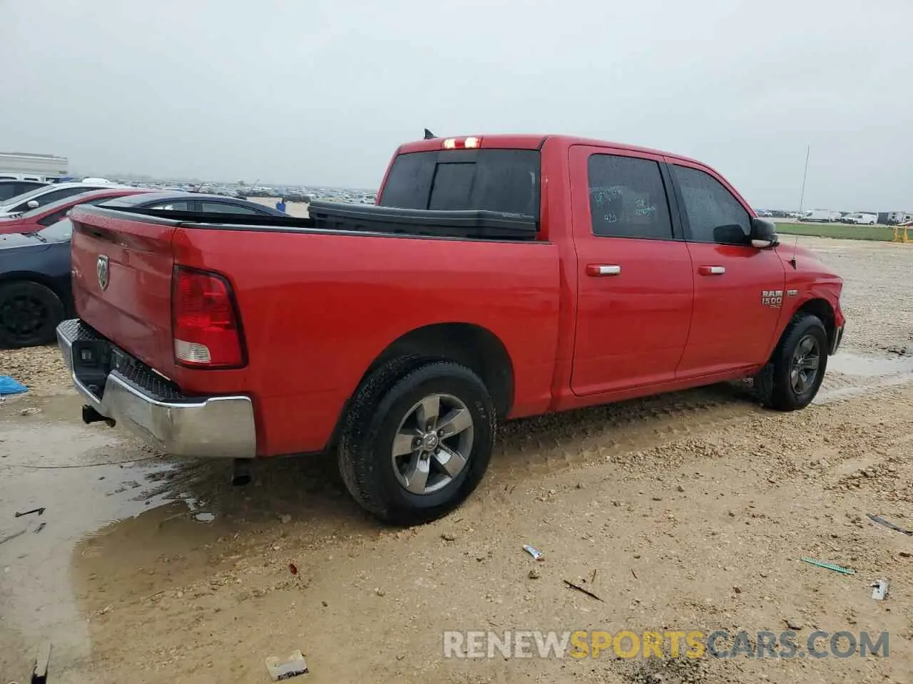 3 fotografías del automóvil dañado 1C6RR6LT9KS549054 RAM 1500 2019