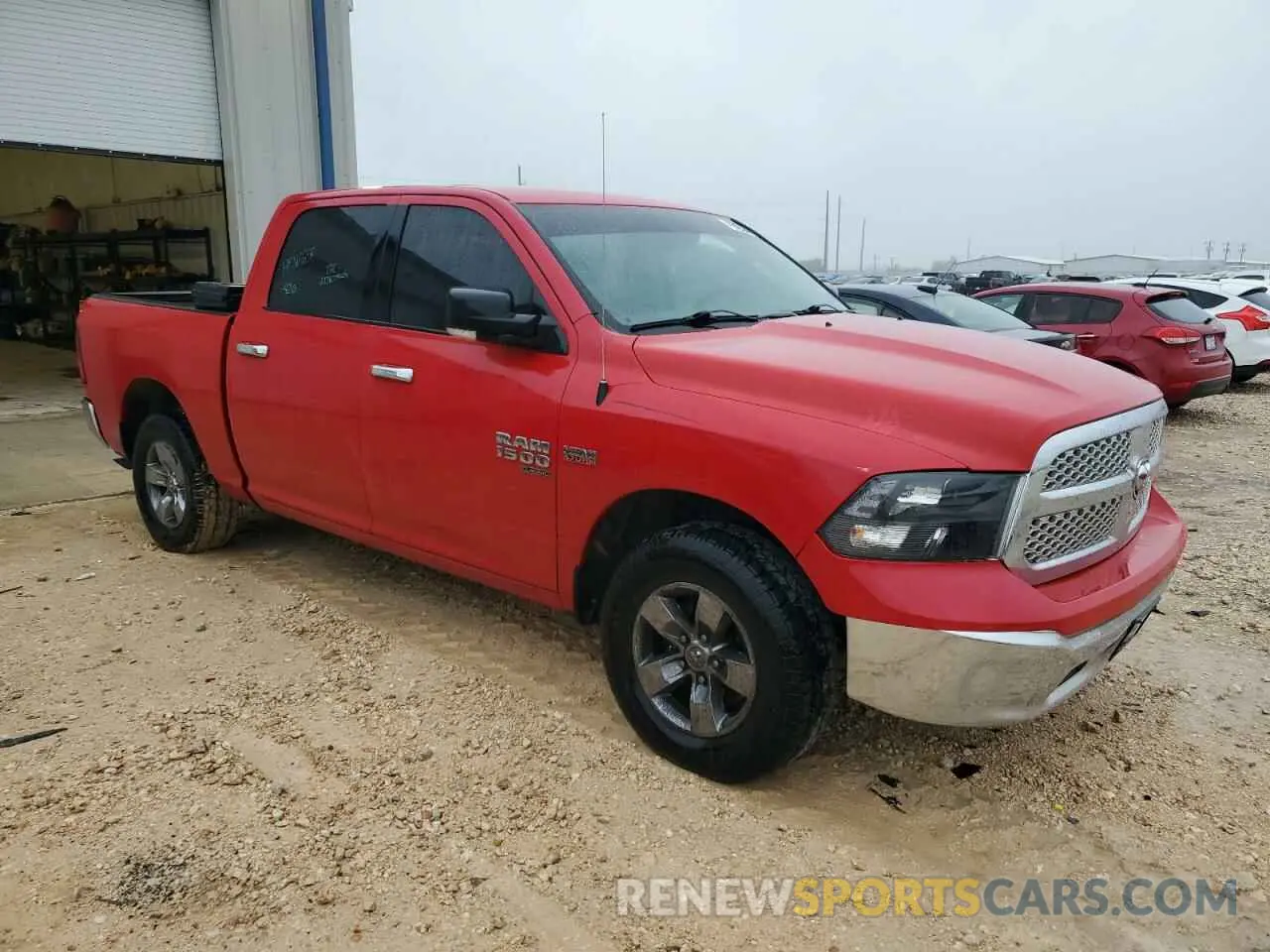 4 fotografías del automóvil dañado 1C6RR6LT9KS549054 RAM 1500 2019