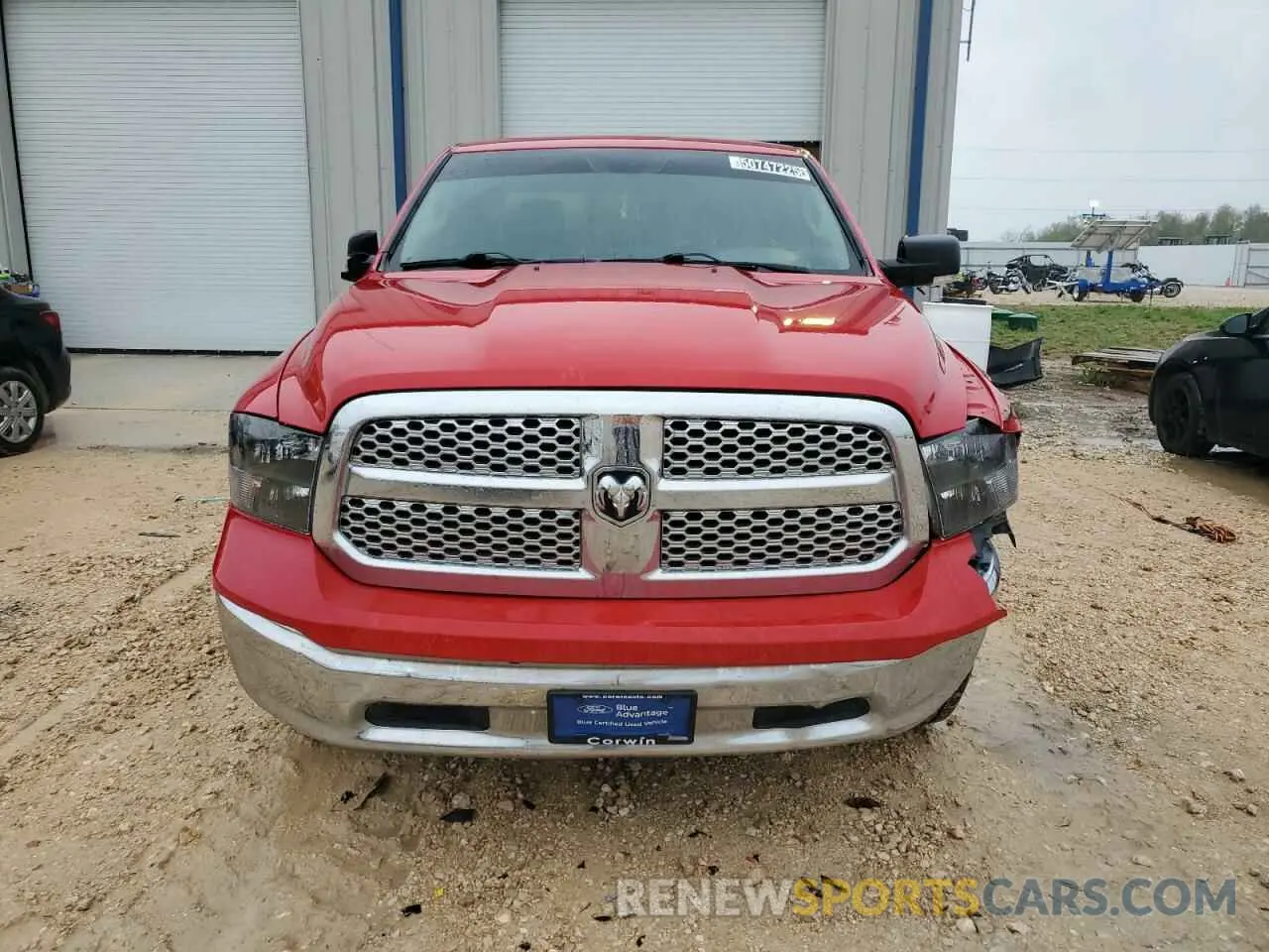 5 fotografías del automóvil dañado 1C6RR6LT9KS549054 RAM 1500 2019