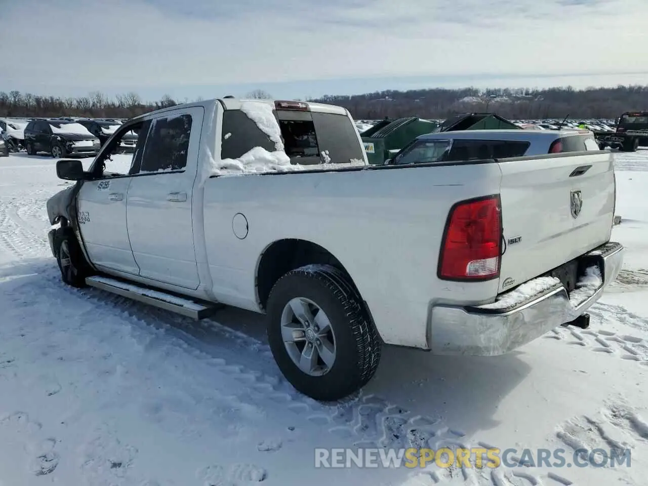 2 fotografías del automóvil dañado 1C6RR6TT0KS561691 RAM 1500 2019