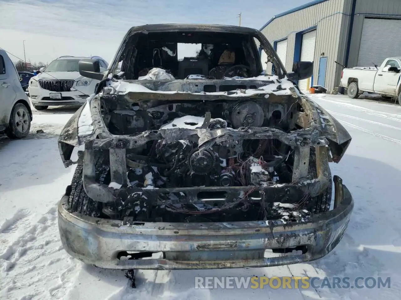 5 fotografías del automóvil dañado 1C6RR6TT0KS561691 RAM 1500 2019