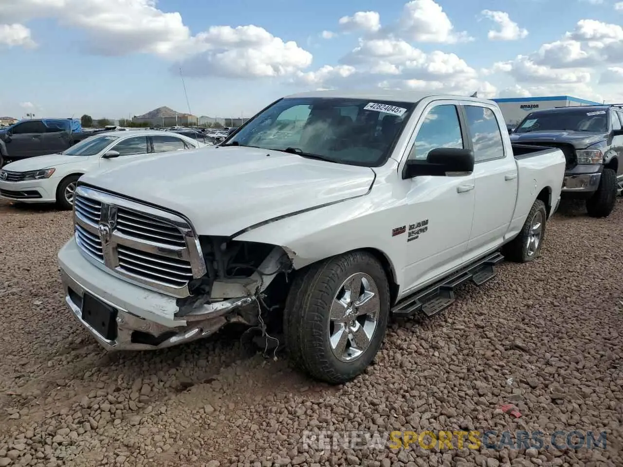 1 fotografías del automóvil dañado 1C6RR6TT0KS572433 RAM 1500 2019