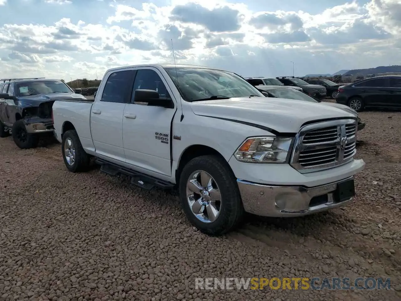 4 fotografías del automóvil dañado 1C6RR6TT0KS572433 RAM 1500 2019