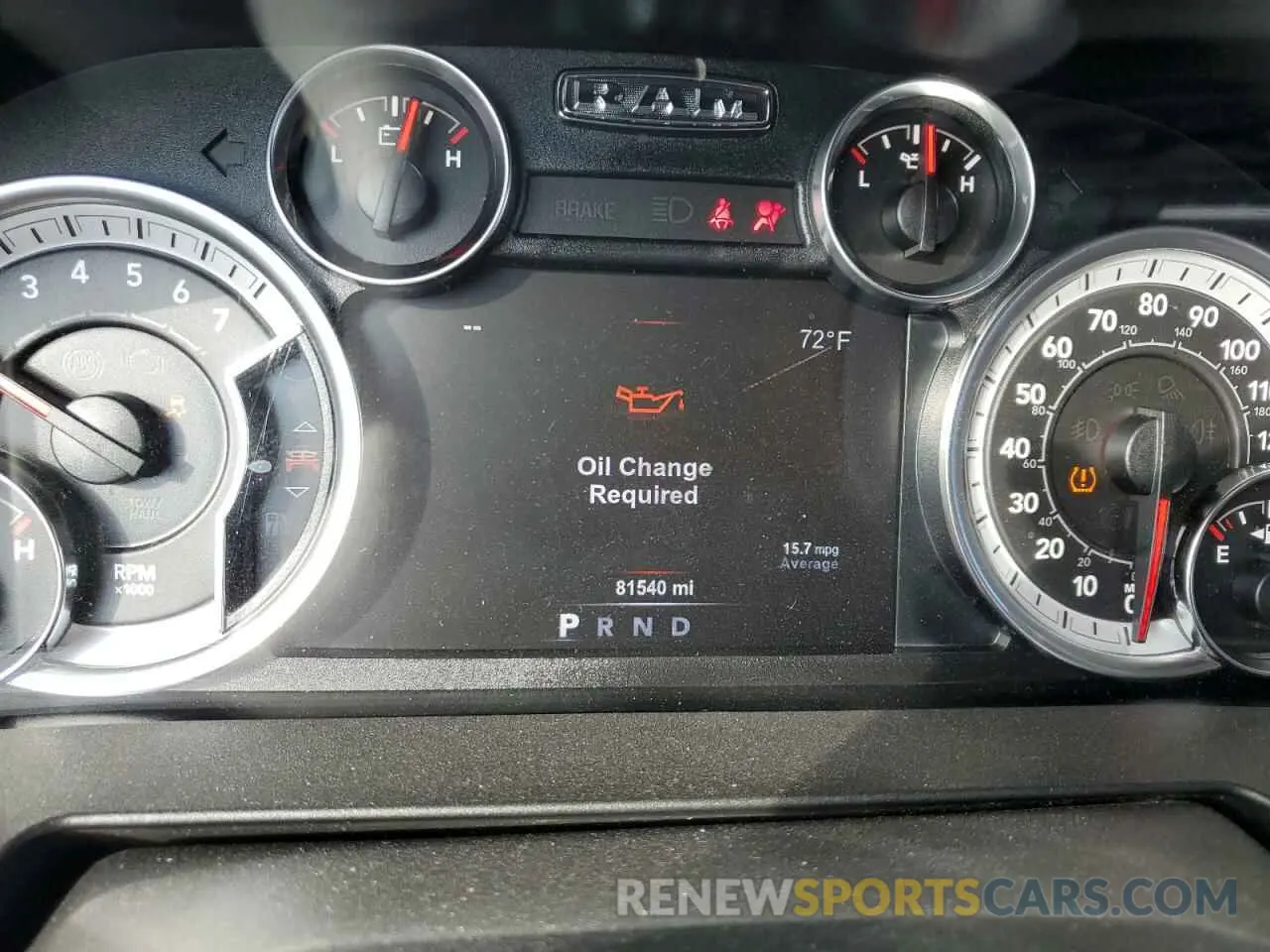 9 fotografías del automóvil dañado 1C6RR6TT0KS572433 RAM 1500 2019