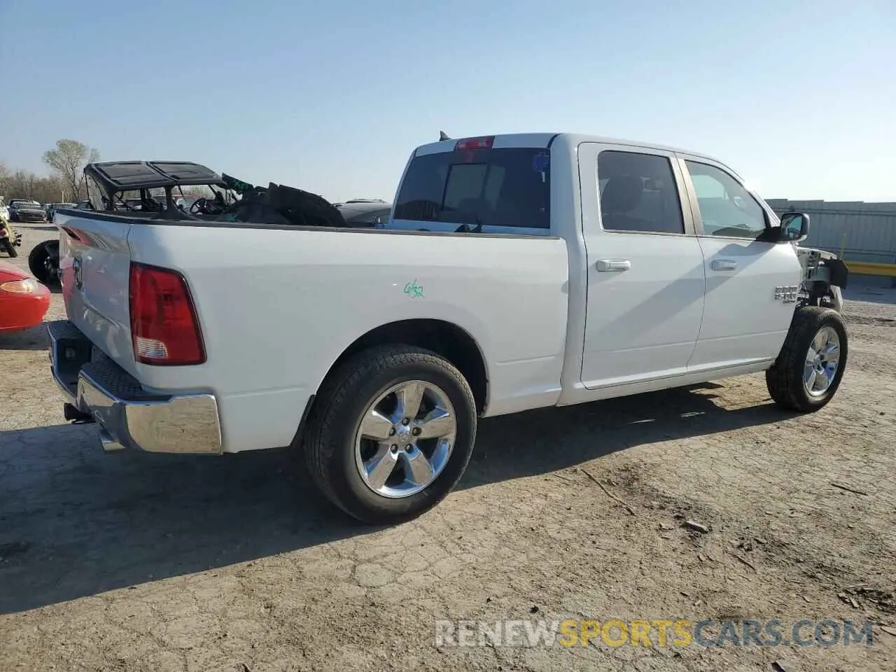 3 fotografías del automóvil dañado 1C6RR6TT0KS678512 RAM 1500 2019