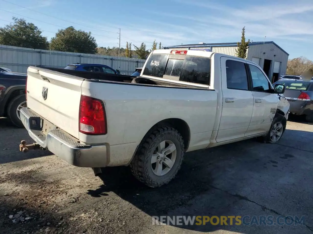 3 fotografías del automóvil dañado 1C6RR6TT2KS657581 RAM 1500 2019