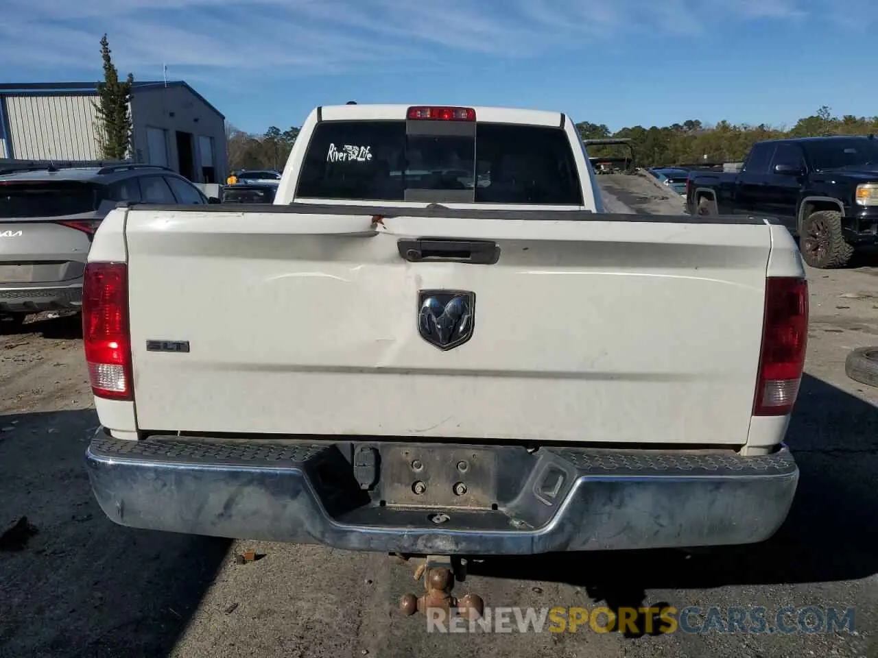 6 fotografías del automóvil dañado 1C6RR6TT2KS657581 RAM 1500 2019