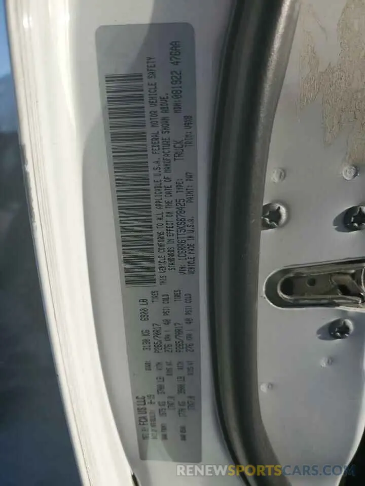 14 fotografías del automóvil dañado 1C6RR6TT5KS678425 RAM 1500 2019
