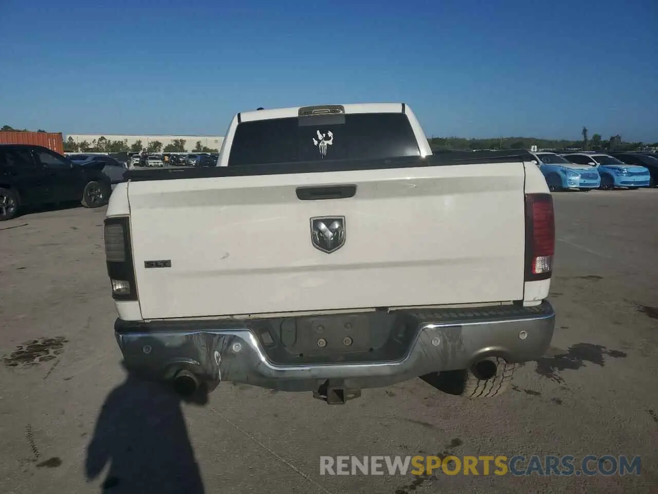 6 fotografías del automóvil dañado 1C6RR6TT5KS678425 RAM 1500 2019