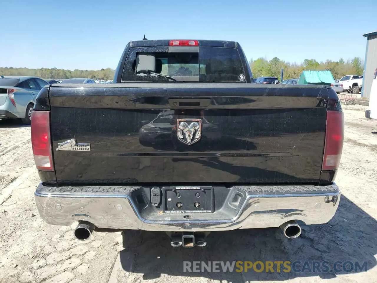 6 fotografías del automóvil dañado 1C6RR6TT5KS712086 RAM 1500 2019
