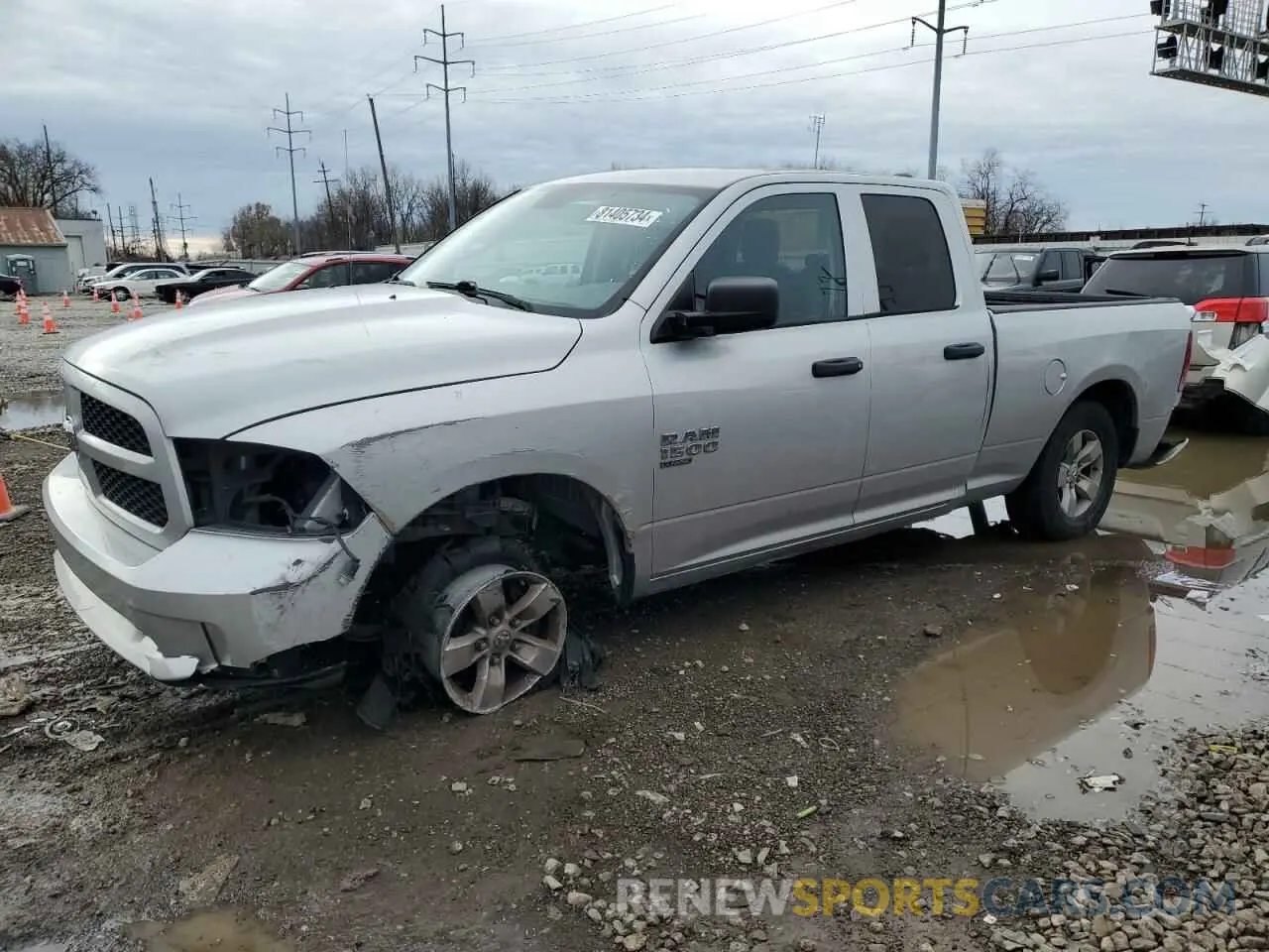 1 fotografías del automóvil dañado 1C6RR7FG1KS536478 RAM 1500 2019