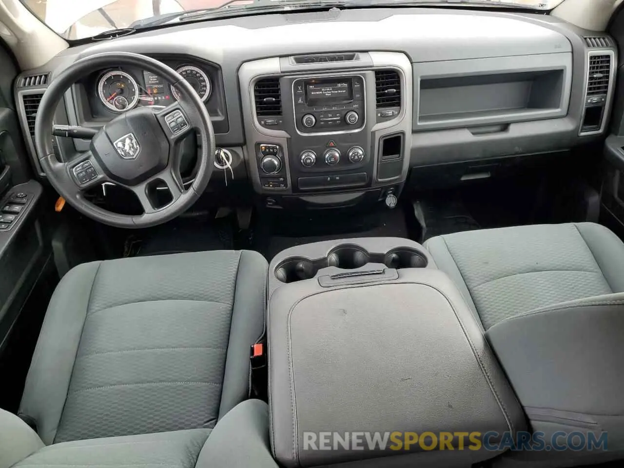 8 fotografías del automóvil dañado 1C6RR7FG1KS536478 RAM 1500 2019
