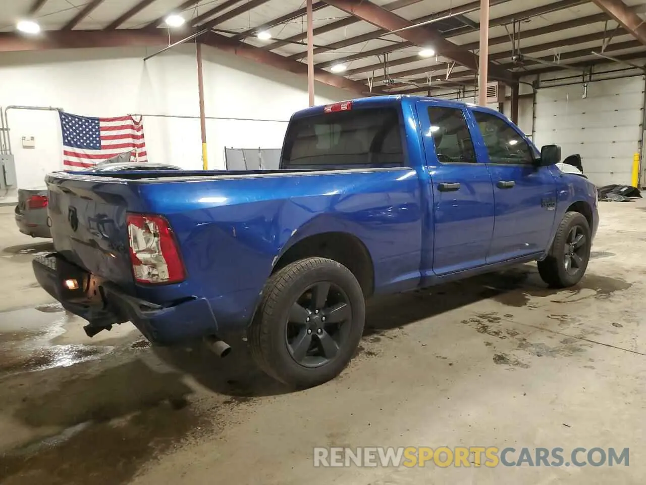 3 fotografías del automóvil dañado 1C6RR7FG1KS542555 RAM 1500 2019