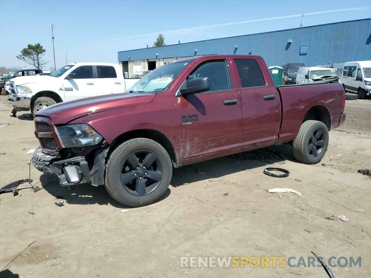 1 fotografías del automóvil dañado 1C6RR7FG2KS568503 RAM 1500 2019