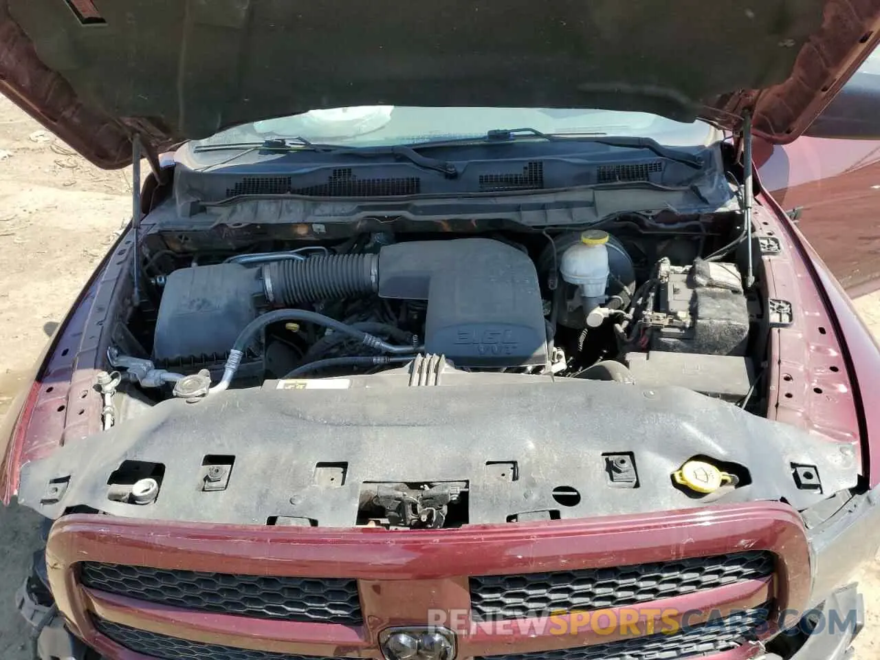 11 fotografías del automóvil dañado 1C6RR7FG2KS568503 RAM 1500 2019