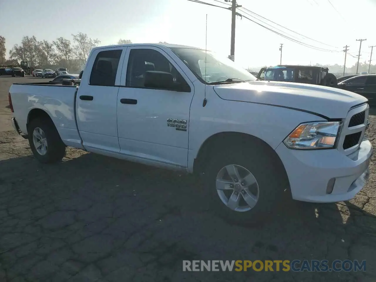 4 fotografías del automóvil dañado 1C6RR7FG4KS639166 RAM 1500 2019