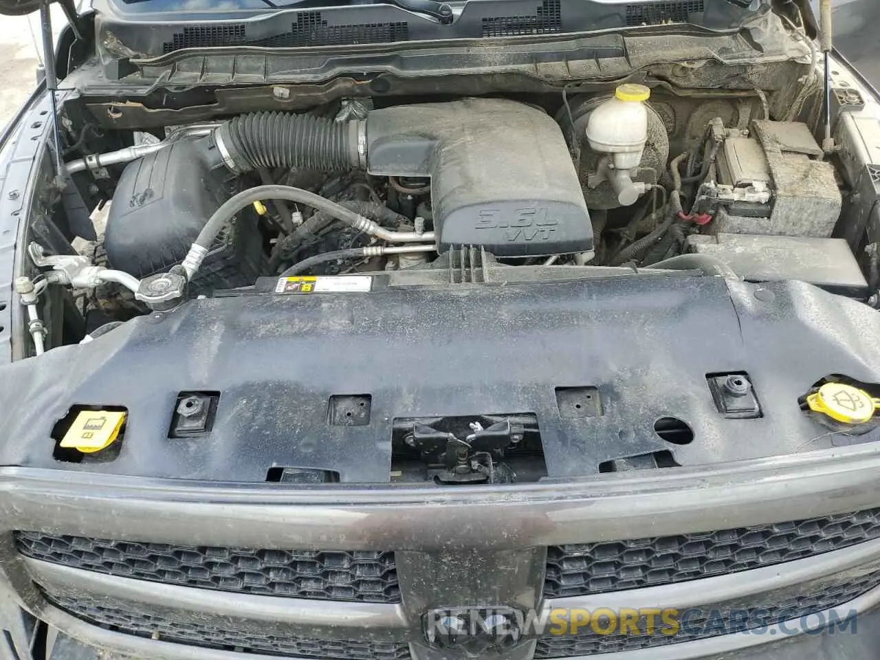 11 fotografías del automóvil dañado 1C6RR7FG5KS535057 RAM 1500 2019