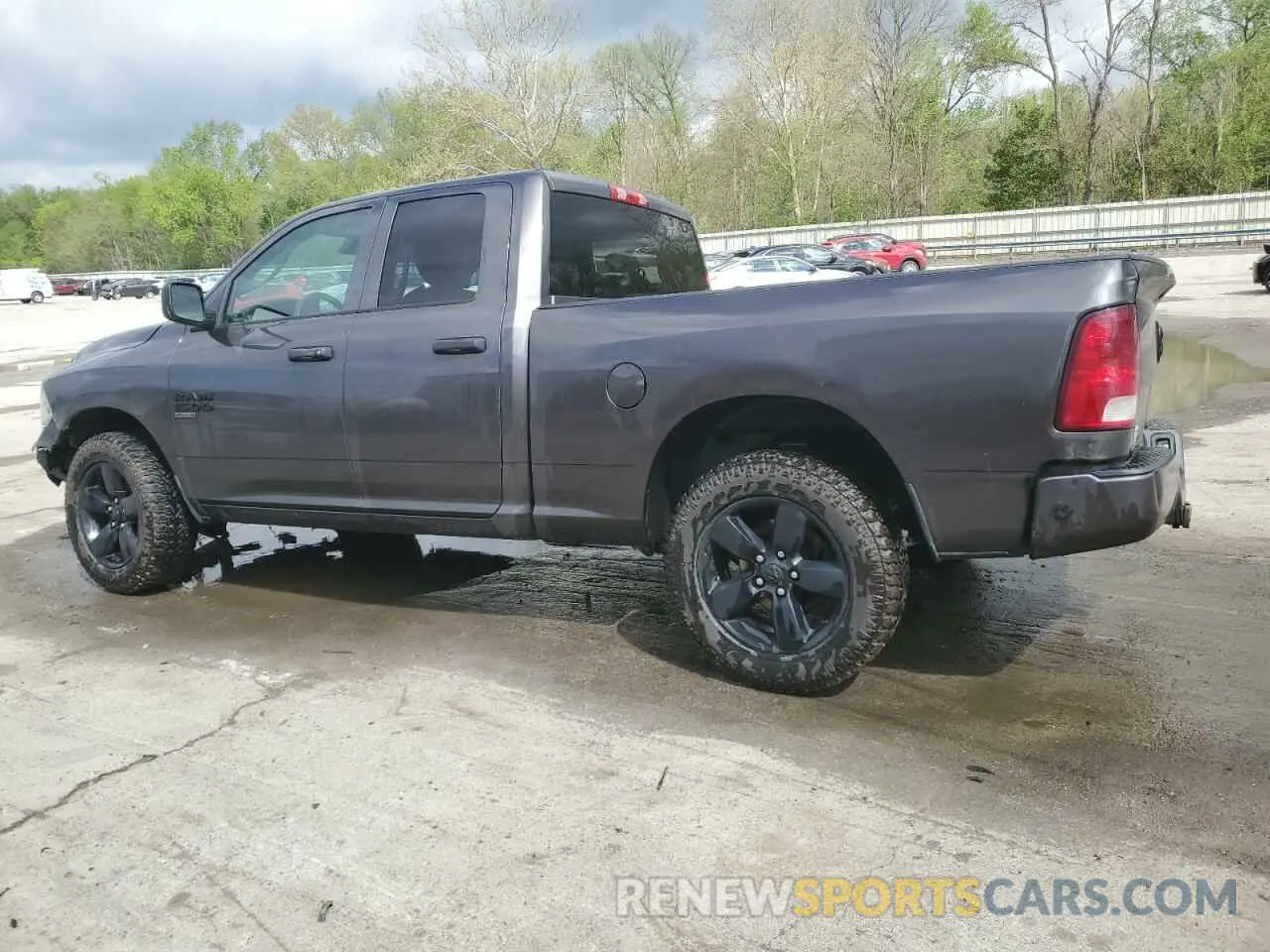 2 fotografías del automóvil dañado 1C6RR7FG5KS535057 RAM 1500 2019
