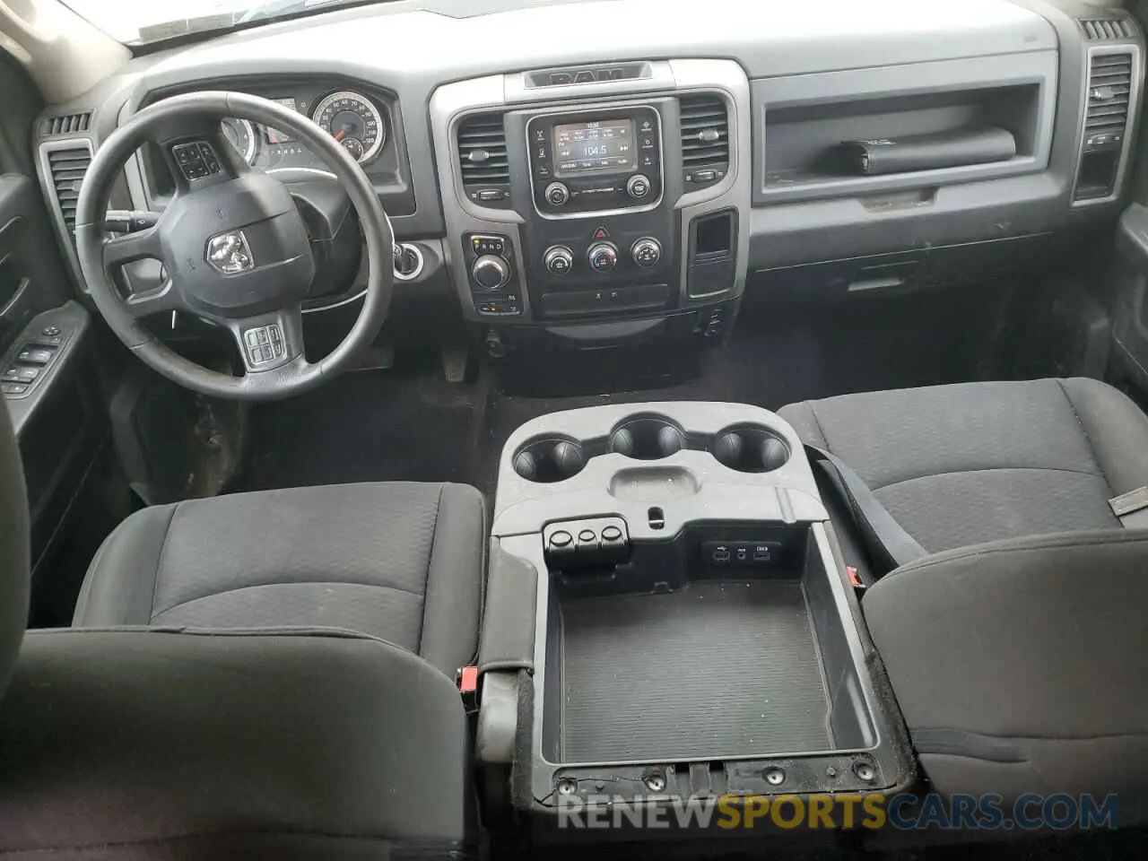 8 fotografías del automóvil dañado 1C6RR7FG5KS535057 RAM 1500 2019